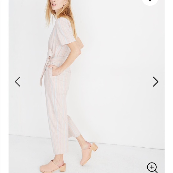 Madewell Striped Jumpsuit - Picture 3 of 8